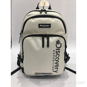 Simple large capacity backpack schoolbag